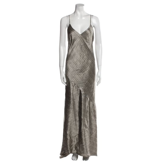 L'AGENCE Silk Long Dress Size: S | US 4 Serita Dress - Picture 4 of 7